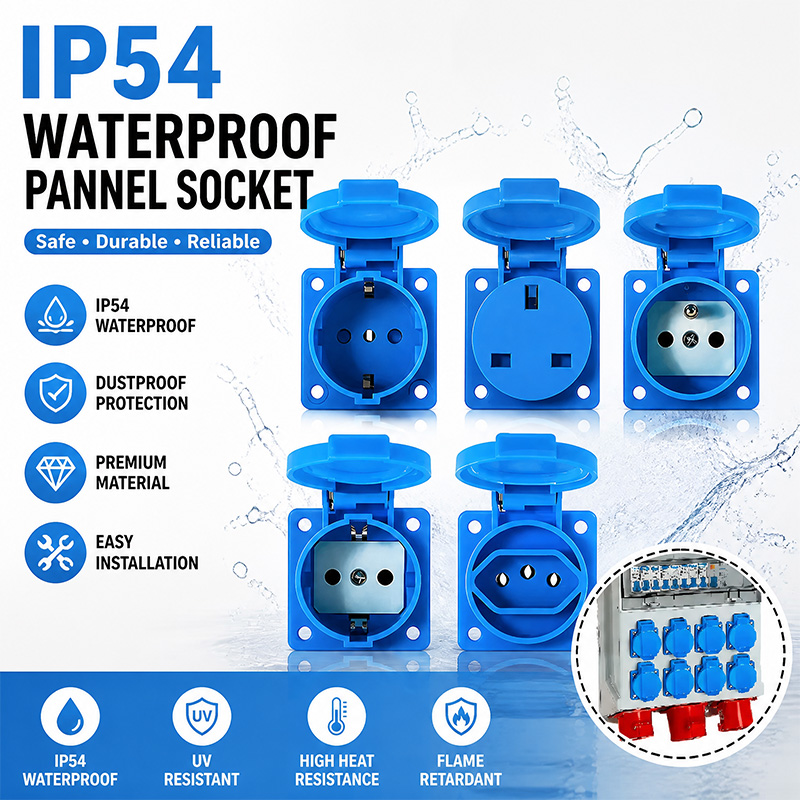Wodoodporne przemysłowe gniazd – Outdoor Power Outlet Waterproof recenzja i cena