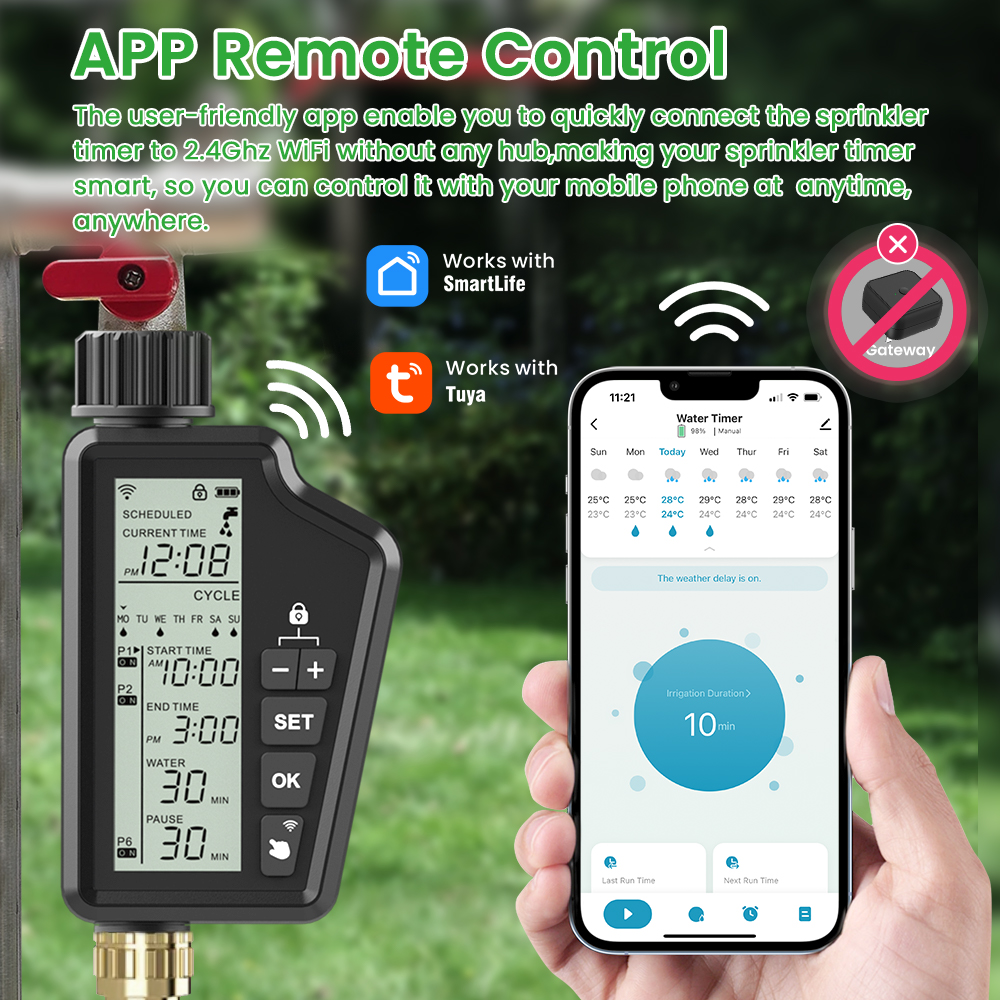 MIUCDA ogródowy timer do podaw – Outdoor Power Timer recenzja i cena