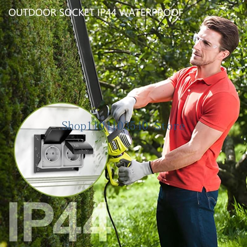 02DC Elektryczne Gniazdo Dwuol – Outdoor Power Outlet Waterproof recenzja i cena