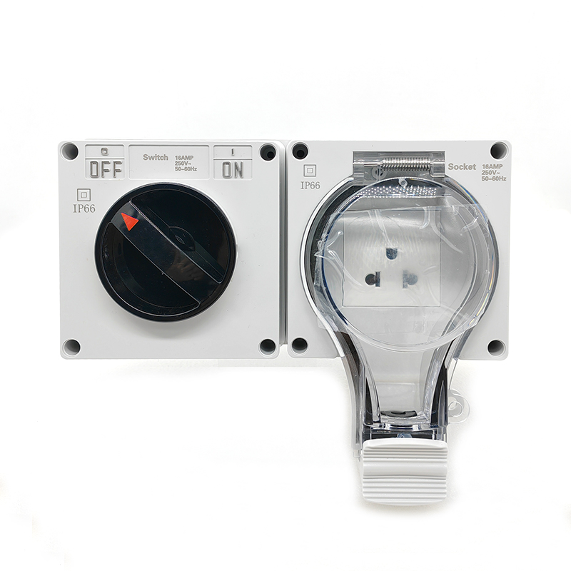 IP66 Wodoodporne gniazdo przeł – Outdoor Power Outlet Waterproof recenzja i cena
