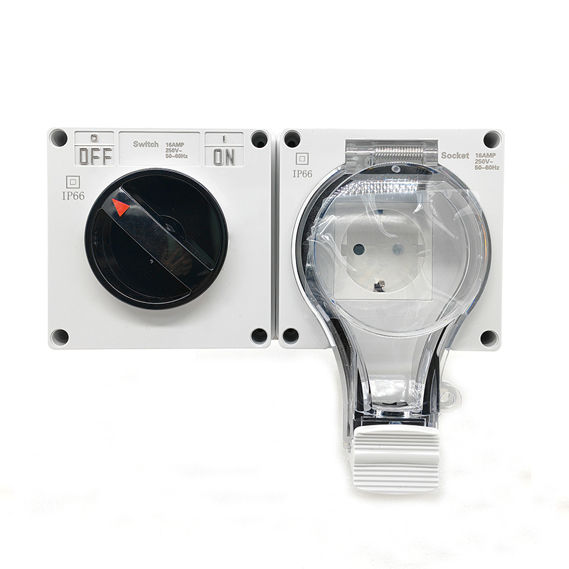 IP66 Wodoodporne gniazdo przeł – Outdoor Power Outlet Waterproof recenzja i cena