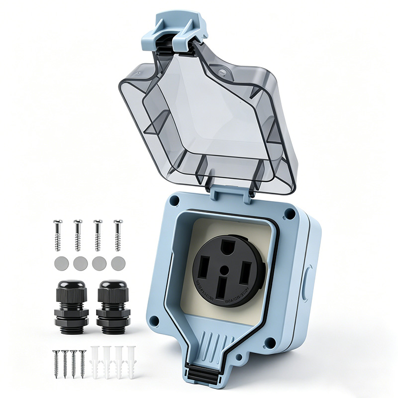 Wodoodporna skrzynka zasilając – Outdoor Power Outlet Waterproof recenzja i cena