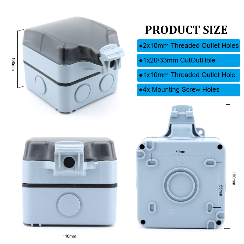 Wodoodporna skrzynka zasilając – Outdoor Power Outlet Waterproof recenzja i cena
