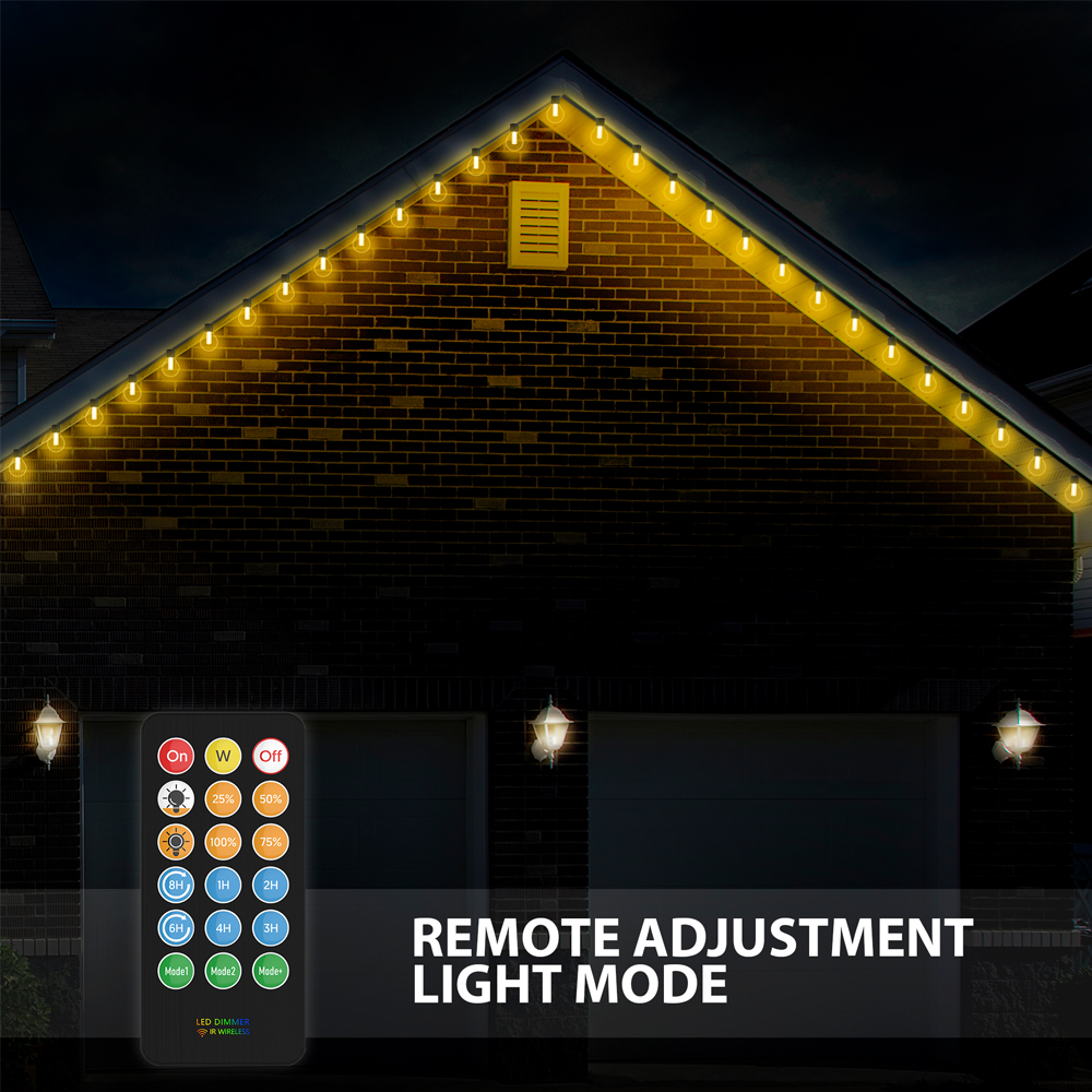 Inteligentne lampki sznurkowe  – Outdoor Power Strip Weatherproof recenzja i cena