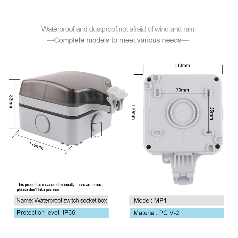 IP66 Zewnętrzne, odporne na wa – Outdoor Power Timer recenzja i cena