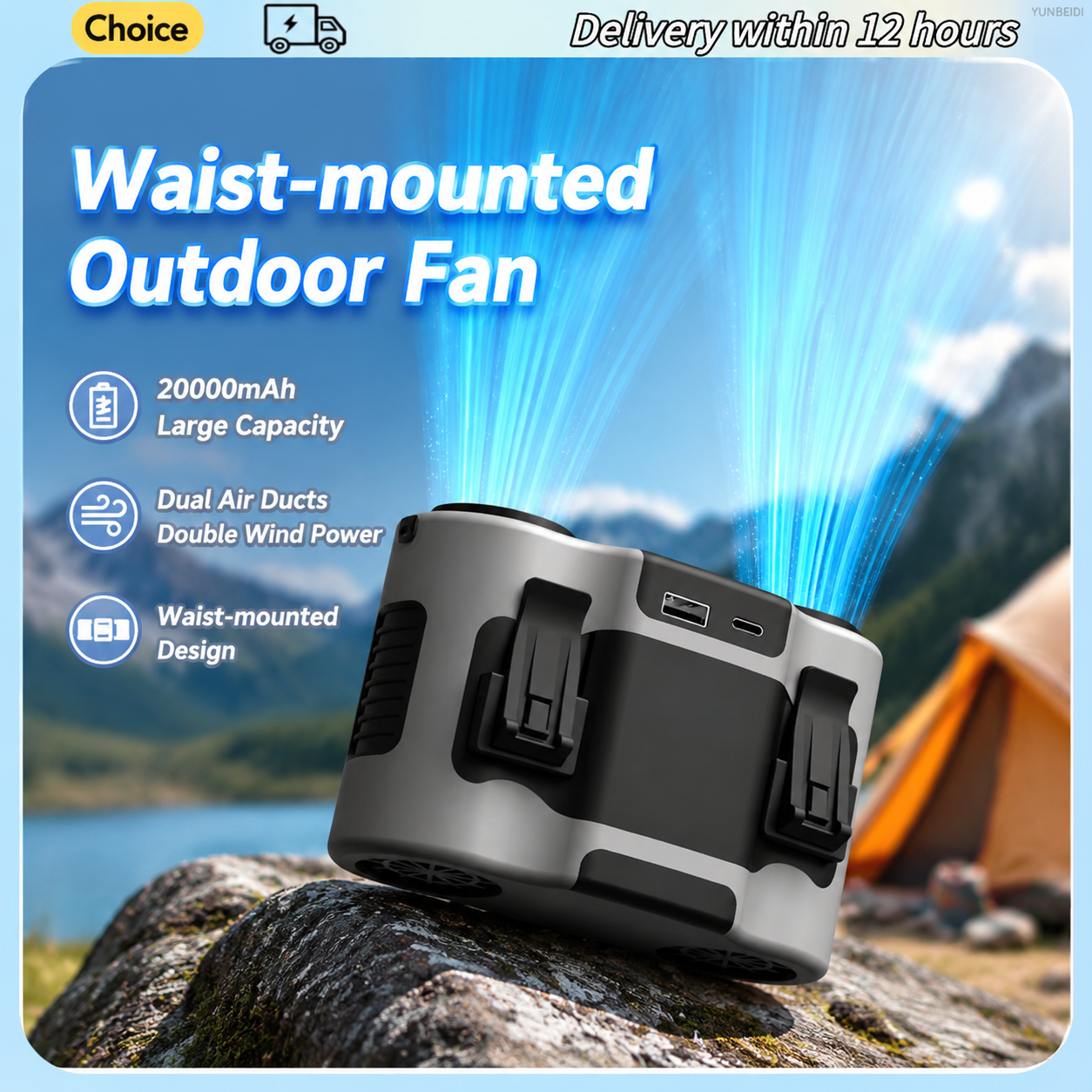 Przenośny wentylator do klipsu – Outdoor Power Timer recenzja i cena