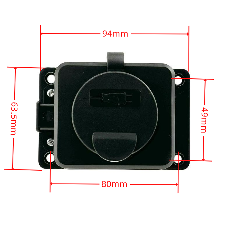 Nowy IP54 16A 3500W wodoodporn – Outdoor Power Strip With Cover recenzja i cena
