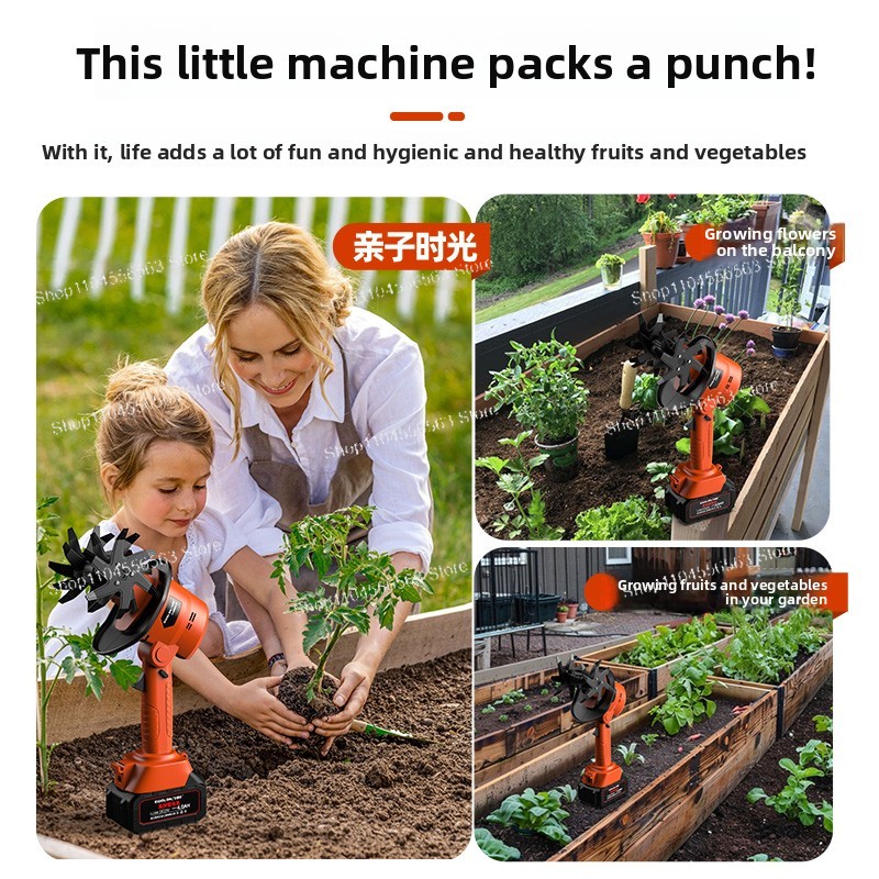 Akumulatorowa mini glebogryzar – Garden Tiller Mini recenzja i cena