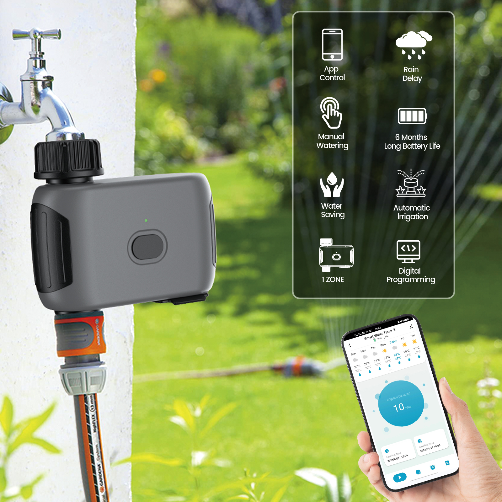 Automatyczny system nawadniani – Outdoor Power Timer recenzja i cena