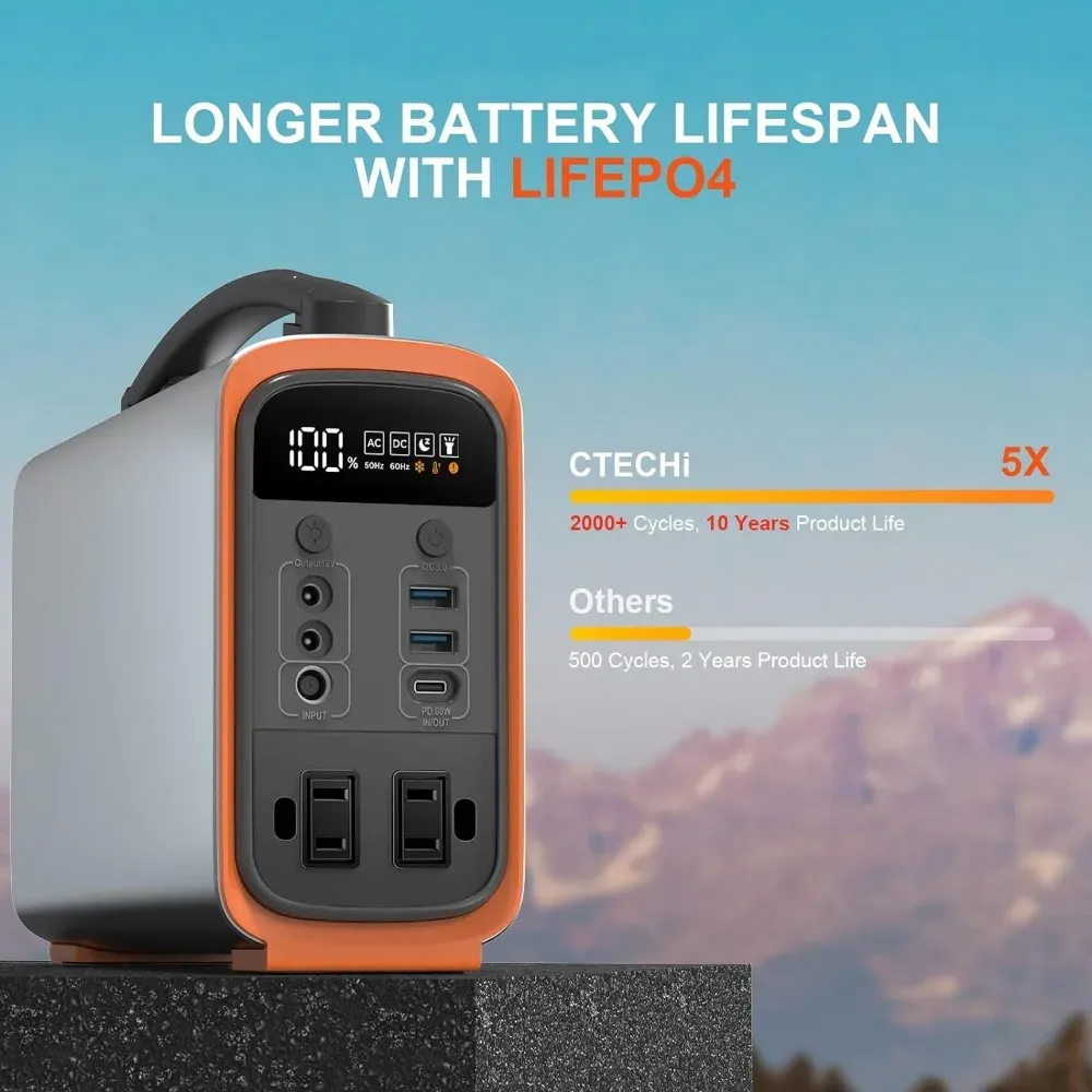 Przenośna elektrownia Lifepo4  – Outdoor Power Generator recenzja i cena