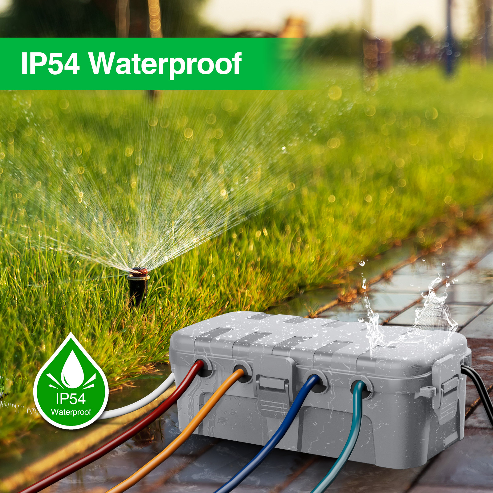 Wodoodporna osłona przedłużacz – Outdoor Power Strip With Cover recenzja i cena