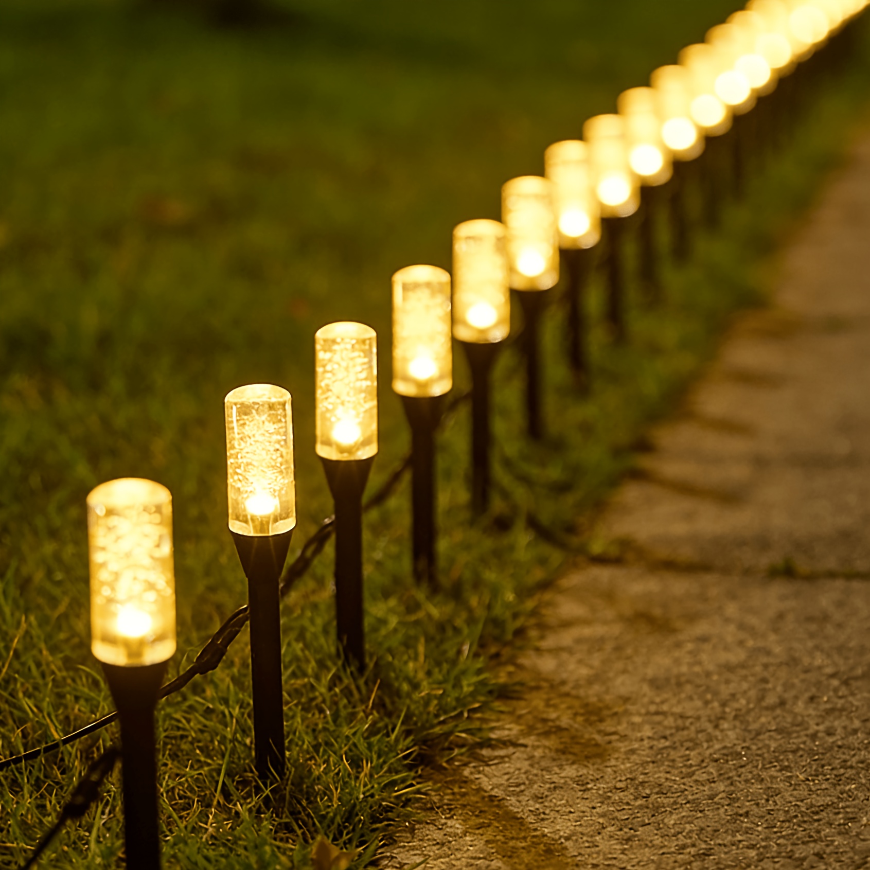 Solarna lampa bąbelkowa, wodoo – Outdoor Power Stake recenzja i cena