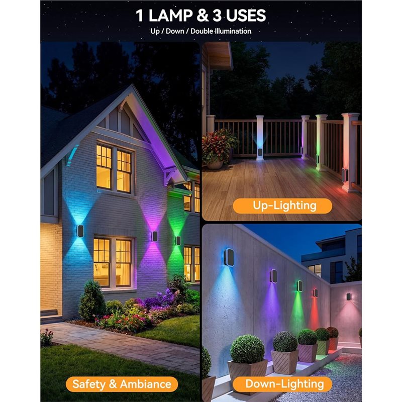 AB66-6PCS RGB Solarne Lampki O – Outdoor Power Direct recenzja i cena